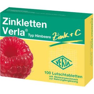 ZINKLETTEN Verla Himbeere Lutschtabletten