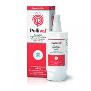 POLLIVAL 0,5 mg/ml Augentropfen Lösung