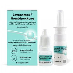 LEVOCAMED Kombi 0,5 mg/ml AT + 0,5 mg/ml Nasenspr.