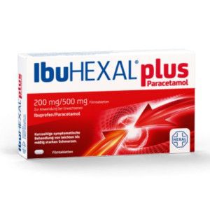 IBUHEXAL plus Paracetamol 200 mg/500 mg Filmtabl.